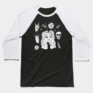 Glamour Ghoul Baseball T-Shirt